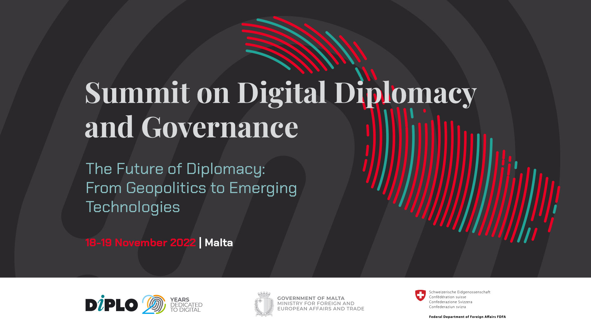 Summit on Digital Diplomacy banner